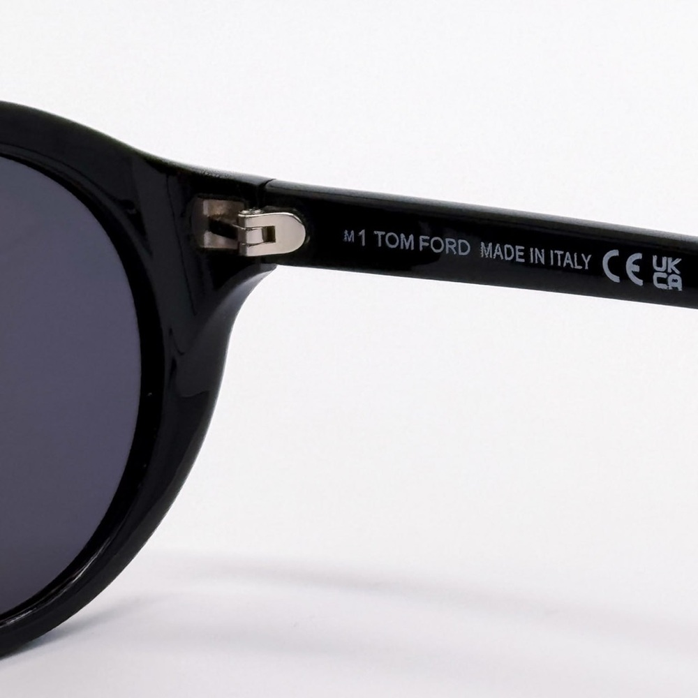 NEW TOM FORD TF1001 01A BLACK UNISEX SUNGLASSES REX-02 FT1001/S TOM FORD EYEWEAR - Picture 8 of 9